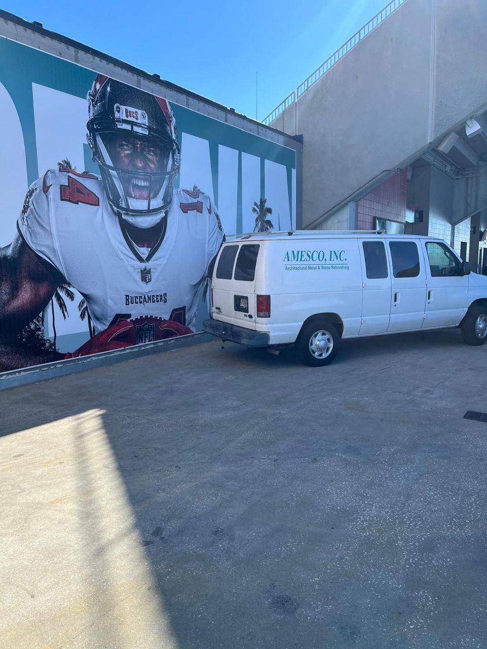 Working at Raymond James Stadium