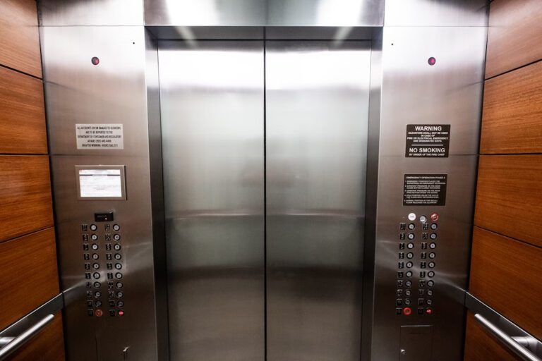 Inside Elevator Cab